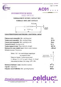 AC01-001 A pdf - Celduc Relais