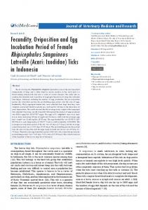 Acari: Ixodidae - JSciMed Central