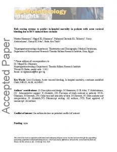 Accepted Paper - PAGEPress Publications