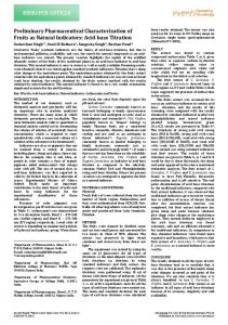 Acid-base Titration