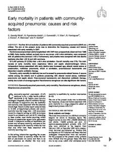 acquired pneumonia - Semantic Scholar