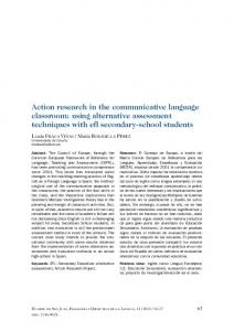 Action research in the communicative language ... - Academica-e