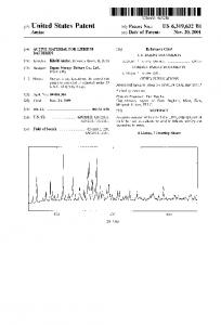 Active material for lithium batteries