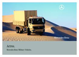 Actros Heavy-Duty Trucks.