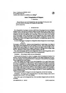 Acute Triangulations of Polygons - Core