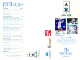 Adidas Ticket Brochure 2005 - USTA.com