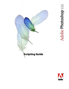 Adobe Photoshop CS2 Scripting Guide