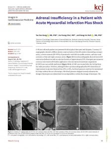 Adrenal Insufficiency in a Patient with Acute Myocardial Infarction Plus