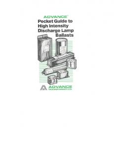 Advance HID Pocket Troubleshooting Guide