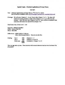 Advanced Inorganic Chemistry