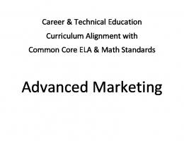 advanced marketing curriculum alignment.pdf - Kentucky ...
