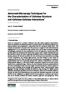 Advanced-Microscopy Techniques for the ... - InTechOpen