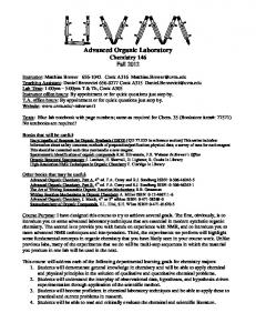 Advanced Organic Chemistry