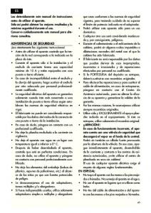 ADVERTENCIAS DE SEGURIDAD ES - De'Longhi