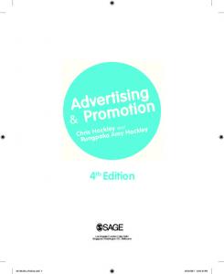 Advertising & Promotion