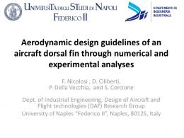 Aerodynamic design guidelines of an aircraft dorsal