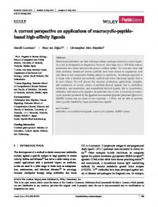 affinity ligands