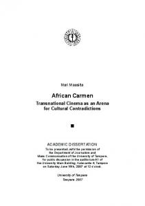 African Carmen - TamPub