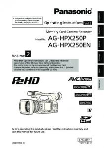 AG-HPX250EN