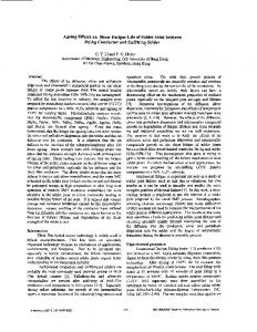 Ageing Effects On Shear Fatigue Life Of Solder Joint Between Pd/Ag ...