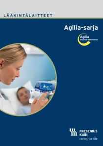 Agilia-tuoteperhe - Fresenius Kabi