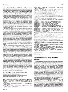 Agonist-evoked Ca2+ entry in human