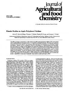 Agricultural - American Chemical Society