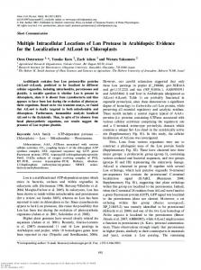 agri.gov.il - Plant and Cell Physiology