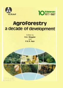 Agroforestry - World Agroforestry Centre