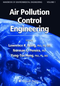 Air Pollution Control Engineering Air Pollution Control ...