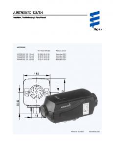 AIRTRONIC D2/D4 Espar