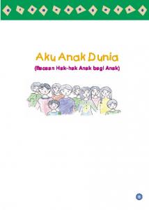 Aku Anak Dunia - Unicef