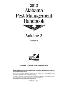 Alabama Pest Management Handbook - Alabama Cooperative ...