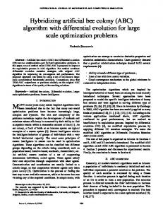 algorithm with differential evolution for large scale optimization ...