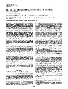 amacrine cells - Europe PMC