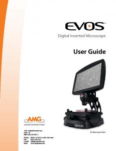 AMG: EVOS User Manual