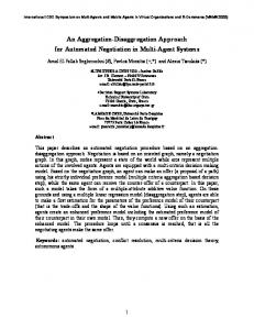 An Aggregation-Disaggregation Approach for Automated Negotiation ...