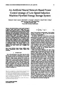 An Artificial Neural Network Based Power Control strategy of Low ...