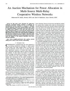 An Auction Mechanism for Power Allocation in Multi ... - IEEE Xplore