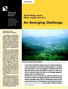 An Emerging Challenge - WSP