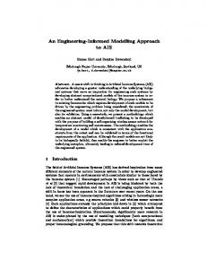 An Engineering-Informed Modelling Approach to AIS - Semantic Scholar