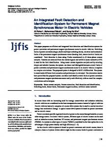 An Integrated Fault Detection and Identification System for Permanent