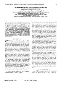 An Mmse Fine Carrier Frequency Synchronization ... - IEEE Xplore