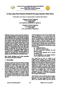 An Open-phase Fault Detection Method for Six-phase ... - icrepq