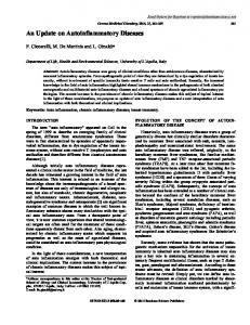 An Update on Autoinflammatory Diseases - Semantic Scholar