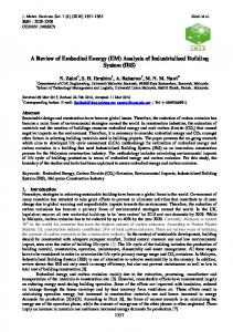 Analysis of Industrialised Building System (IBS) - Journal of Materials ...