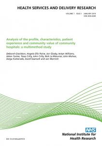 Analysis of the profile, characteristics, patient