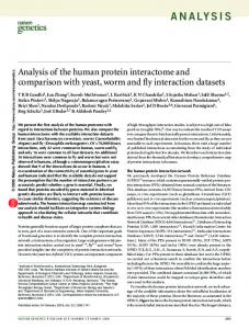 analysis - UBC Zoology