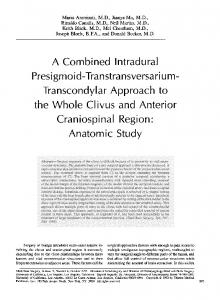 Anatomic Study - Europe PMC