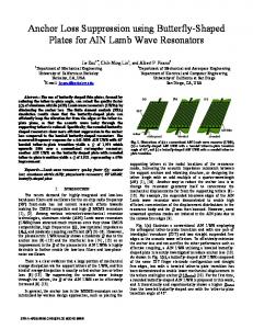 Anchor Loss Suppression using Butterfly-Shaped Plates ... - IEEE Xplore